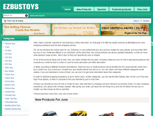 Tablet Screenshot of ezbustoys.com